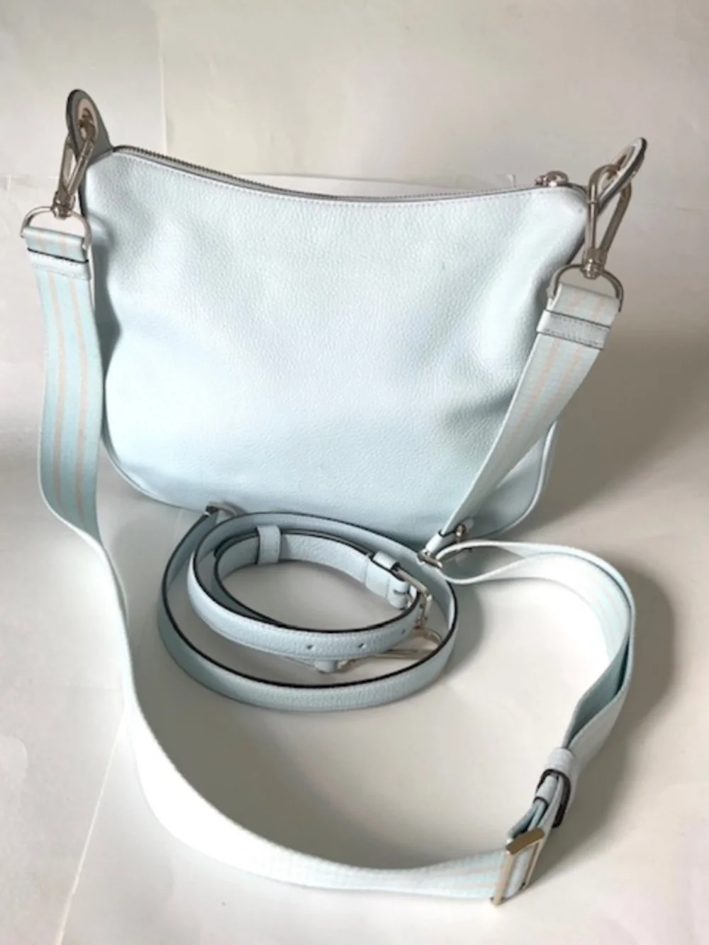 Kate Spade Rosie Large Crossbody Celeste Blue Leather - Picture 9 of 10